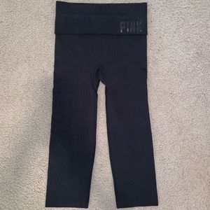 Foldover Waist Crop Yoga Legging